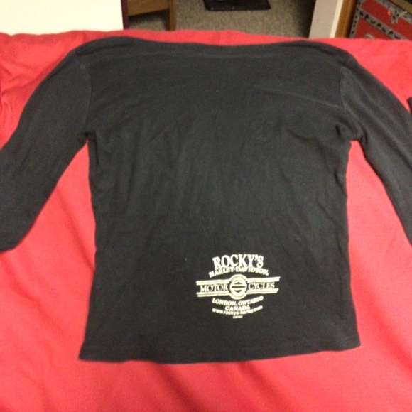 Womens  HARLEY DAVIDSON tshirt - Picture 2 of 2